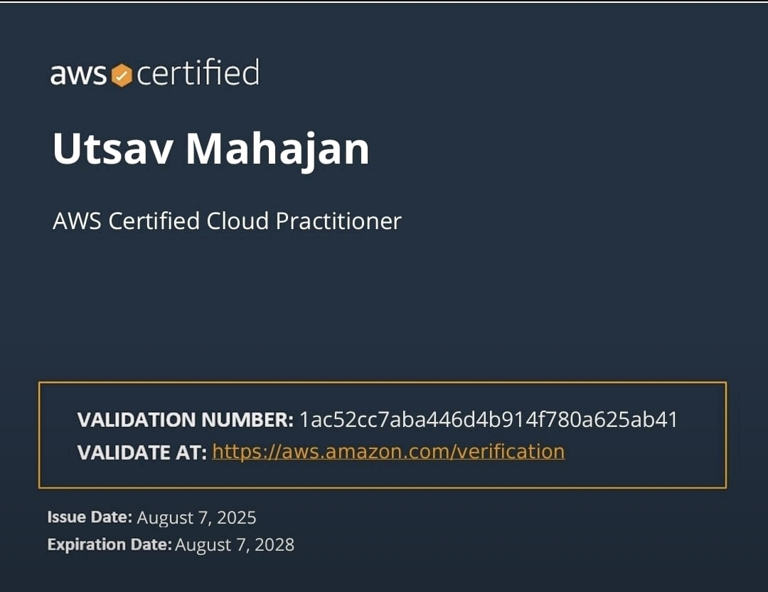 AWS Certified Cloud Practitioner